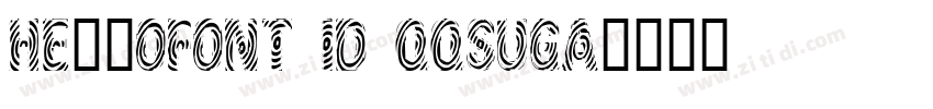 HelloFont ID QQSuga字体转换